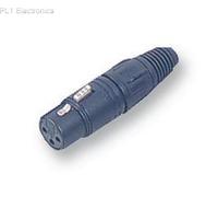 NEUTRIK - NC5FXB - SOCKET, XLR, FREE, BLACK, 5POLE