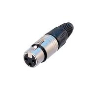 Neutrik Female 6 pin line Connector with Silver Contacts NC6FCX