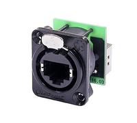 Neutrik NE8FDP-B EtherCON Chasis D Series Black