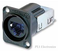 NEUTRIK NE8FDY-C6-B SOCKET, IDC, BLACK, ETHERCON, CAT6