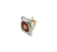 NEUTRIK - NF2D-9 - PHONO SOCKET- D SHELL/WHITE , NICKEL FINISH