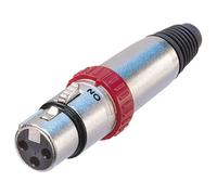 Neutrik Nickel NC3FXS 3 Pole XLR Female Switched Cable Connector