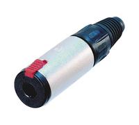 Neutrik Nickel NJ3FC6 6.35mm Locking Stereo Jack Cable Socket