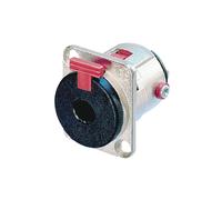 Neutrik Nickel NJFP6C 6.35 mm Locking Stereo Jack Chassis Socket