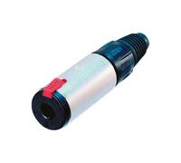 Neutrik NJ3FC6 Locking 1/4 Cable Jack Socket Nickel