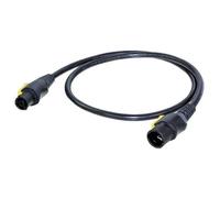 Neutrik NKPF-M-B-1.5 PowerCon Cable 1.50m Black-Yellow 1pc
