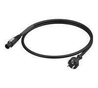 Neutrik NKPF-S-B H05VV 3x1.5mm2 powerCON True 1-Schuko Power Cord, 3m