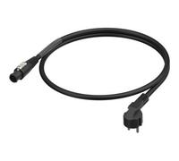 Neutrik NKPF-SR-B H05VV-F3G1.5 powerCON TRUE 1 / Schuko Angled, 3m