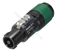 Neutrik | NL4FXX-W-S Speakon 4-Pole Cable Connector | Cable dimensions 6-12mm