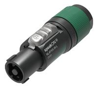Neutrik | NL4FXX-W-S Speakon 4-Pole Cable Connector | Cable dimensions 10-16mm