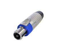 Neutrik NLT4FXX Speakon Plug 4-pin Blue Nickel Robust Outdoor Connector
