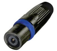NEUTRIK NLT4MXX-BAG SPEAKON PLUG, STX, IN-LINE, BLACK