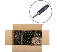 Neutrik NP2X-BAG-D male jack cable connector (100 pieces)