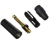 Neutrik NP2XB, 6.3mm mono plug - black