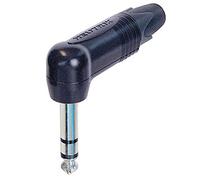 Neutrik NP3RX-BAG 3-Cond R/A 1/4-Inch Phone Plug, Black