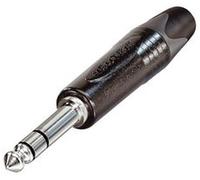 NEUTRIK NP3X-BAG JACK PLUG, 6.35MM, STEREO, STRAIGHT, BLK
