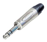 Neutrik NP3XX-AU-0 audio jack 6.35mm 3 pins 1 piece black gold con...