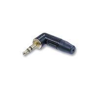 NEUTRIK - NTP3RC-B - 3.5MM RIGHT-ANGLE STEREO PLUG, GOLD