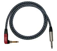 Neutrik Silent (muting) Mono Jack to Jack lead. Sommer Black/Blue.