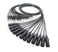 Neutrik Touring 'Viper Snake' TRS Jack to Male XLE Loom. Tour Grade Balanced St