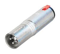 Neutrik NA3MJ adapter XLR male - Jack female stereo