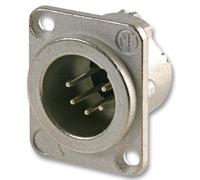 NEUTRIK - XLR Plug, 5 Pole, Chassis