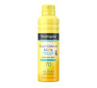 Neutrogena Beach Defense Kids Sunscreen Spray Broad Spectrum SPF 70 6.5 Oz
