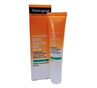 Neutrogena Clear And Defend Sos Face Gel Salicylic Acid Oil Free 15Ml Unclog Pores 4 Hour Results Visible In White White 15ml