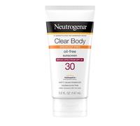 Neutrogena Clear Body Breakout-Free Liquid Sunscreen Lotion for AcneProne Skin Oil Free Sunscreen Broad Spectrum SPF 30 Oxybenzone Free Fragr