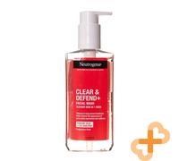 Neutrogena Clear & Defend+ Facial Daily Cleansing Gel, 200 ml Fresh Skin