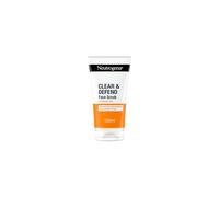 Neutrogena Clear & Defend Facial Scrub - 150ml, 2% Salicylic Acid