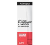 Neutrogena® Clear & Defend+ Gel Moisturiser with Niacinamide & Panthenol