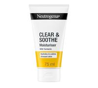 Neutrogena Clear & Soothe Hydrating Face Moisturiser with Turmeric (1x 75ml), Soothing and Balancing Moisturiser for Dry and Sensitive Skin, Face Care to Calm and Hydrate