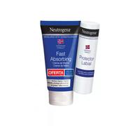 Neutrogena Fast Absorbing Hand Cream 75ml + Lip Stick 4.8g