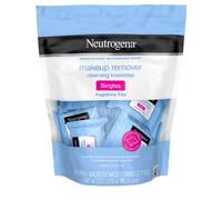 Neutrogena Fragrance-Free Makeup Remover Cleansing Towelette Singles Individually-Wrapped Daily Face Wipes 20 ct