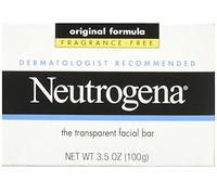 Neutrogena Fragrance Free Transparent Facial Bar, Original Formula, 3.5 Ounce (Pack Of 2)