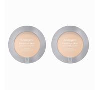 Neutrogena Healthy Skin Pressed Makeup Powder Compact with Antioxidants & Pro Vitamin B5 Evens Skin Tone Minimizes Shine & Conditions Skin Light to