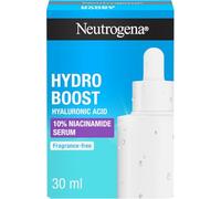 Neutrogena Hydro Boost 10% Niacinamide Serum (1 x 30ml), for Hydrated, Bright, Radiant and Dewy Skin, Delivers Refined Pores with Lightweight Hydration, Hyaluronic Acid Serum, Niacinamide Serum