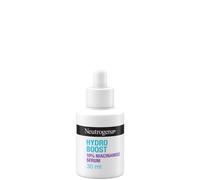 Neutrogena Hydro Boost 10% Niacinamide Serum (1 x 30ml), for Hydrated, Bright, Radiant and Dewy Skin, Delivers Refined Pores with Lightweight Hydration, Hyaluronic Acid Serum, Niacinamide Serum
