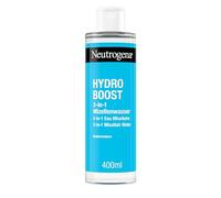 Neutrogena Hydro Boost 3-in-1 Micellar Water (400 ml), Moisturising Face Cleanser with Hyaluronic Acid, Gentle Makeup Remover Without Rubbing, Suitable for Sensitive Skin
