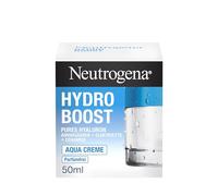 Neutrogena Hydro Boost Aqua Cream, Fragrance-Free Face Cream with Hyaluronic Acid, Amino Acids, Electrolytes and Ceramides, Intensive Face Care for Smooth and Smooth Skin 50 ml