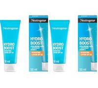 Neutrogena Hydro Boost City Shield Hydrating Face Lotion SPF 25, Protects Against Pollution and Sun Damage, with Hyaluronic Acid and Antioxidant for Radiant Skin, Broad Spectrum, 50ml (Pack of 2)