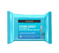 Neutrogena Hydro Boost Facial Cleansing Towelettes with Hyaluronic Acid Hydrating Makeup Remover Face Wipes Remove Dirt & Waterproof Makeup Hyp