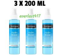 Neutrogena Hydro Boost Hydrating Body Spray ultra - light and cooling formula,3X