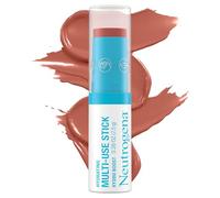 Neutrogena Hydro Boost Hydrating Multi-Use Makeup Stick with Hyaluronic Acid, Gentle Multi-Use Colored Makeup Balm to Brighten Lips, Cheeks & Eyes, Non-Comedogenic, Temptation, 0.26 oz