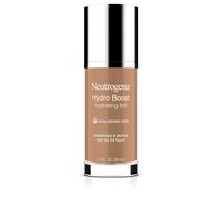 Neutrogena Hydro Boost Hydrating Tint with Hyaluronic Acid Lightweight Water Gel Formula Moisturizing Oil-Free & Non-Comedogenic Liquid Founda