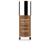 Neutrogena Hydro Boost Hydrating Tint with Hyaluronic Acid Lightweight Water Gel Formula Moisturizing Oil-Free & Non-Comedogenic Liquid Founda