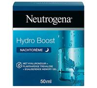 Neutrogena Hydro Boost Night Cream, Face Cream, Moisturising Cream, All Skin Types, Oil-Free, 50 ml