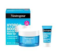 Neutrogena Hydro Boost Water Gel, Hyaluronic Acid Facial Moisturizer for Normal to Oily Skin, Hydrating Face Moisturizer, 1.7 fl. oz + Trial Size Hydro Boost Facial Cleanser, 0.5 fl. oz