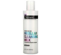 Neutrogena Makeup Melting Nourishing Micellar Milk with 7% Emollient-Vitamin Complex Soothing Fragrance-Free Eye Lip & Face Makeup Remover for